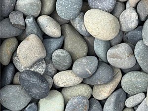 1"-3" Black Beach Pebbles